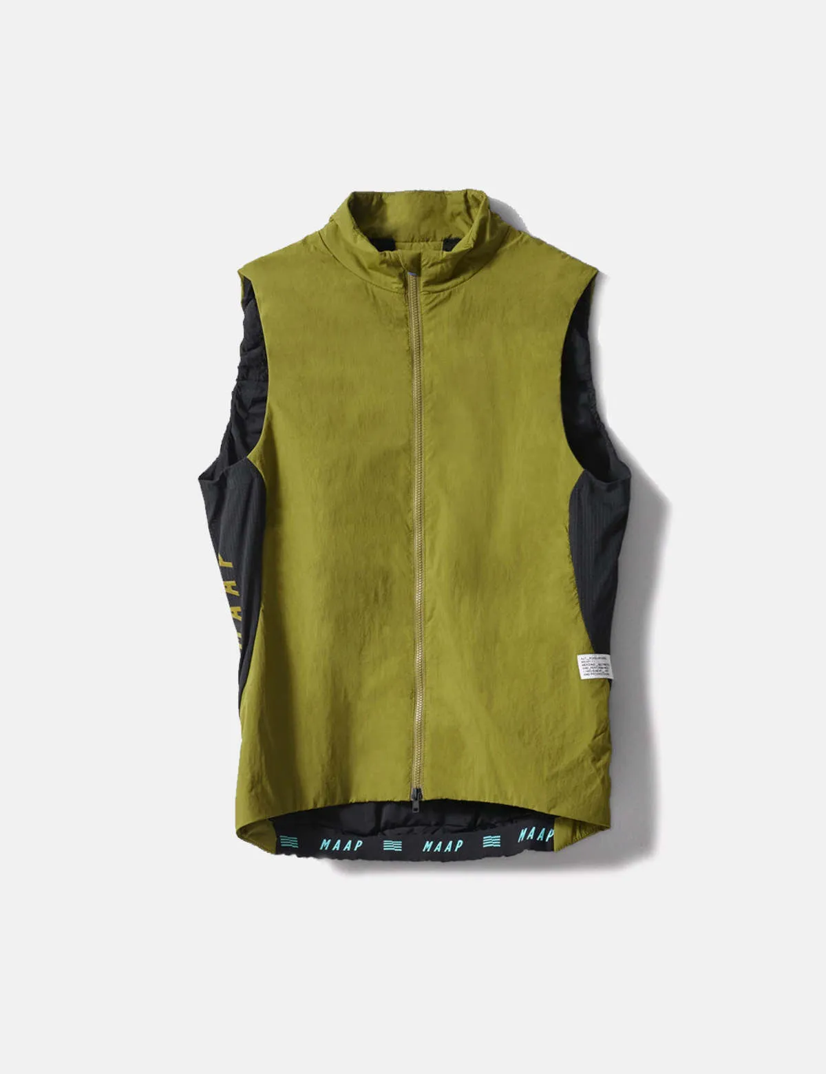 Alt Road Thermal Vest - Olive Green