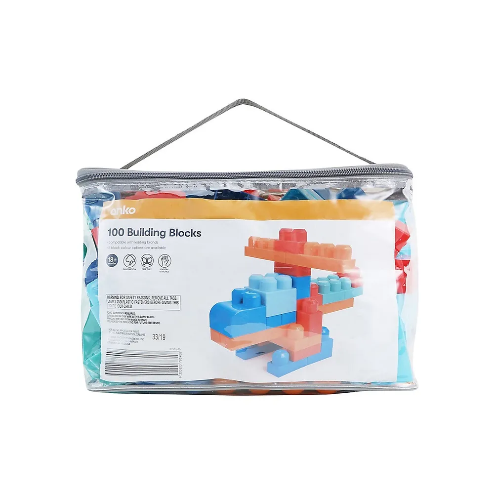 Anko 100-Piece Block Bag