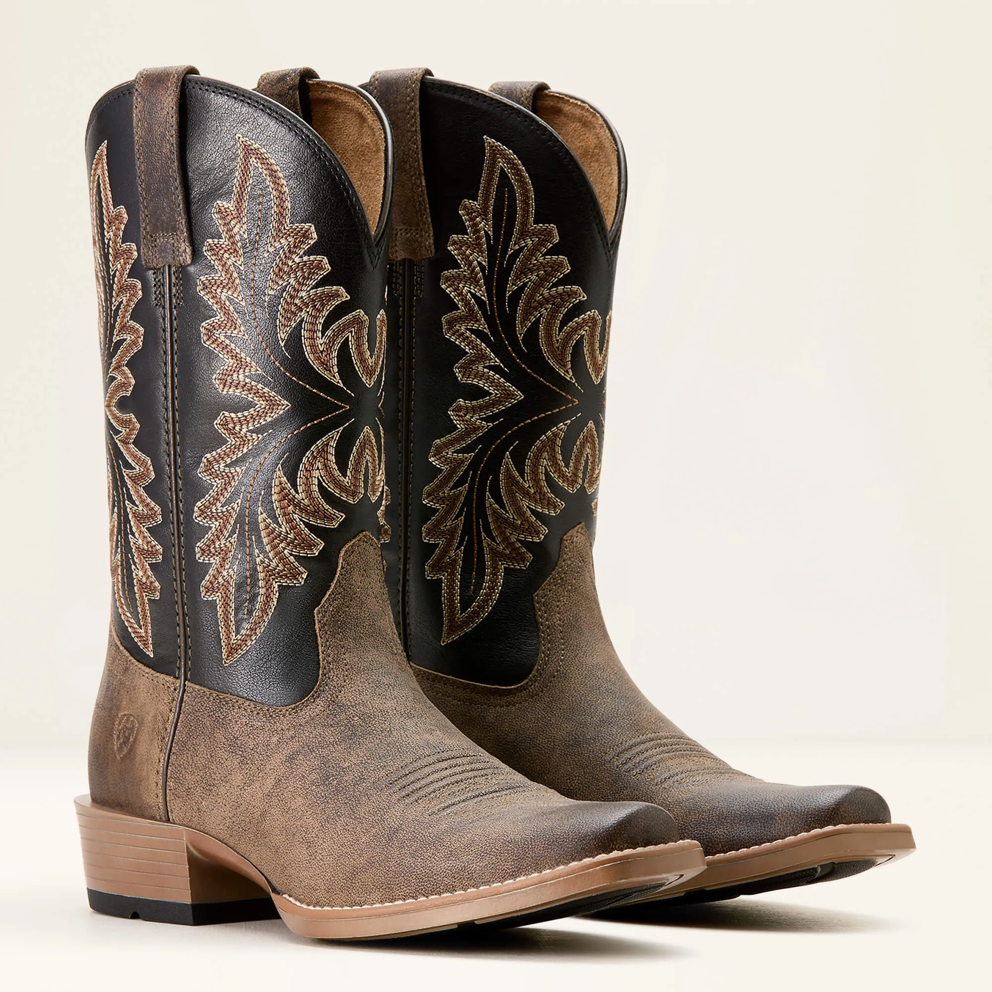 Ariat: Stone Black Renegade Cowboy Boot