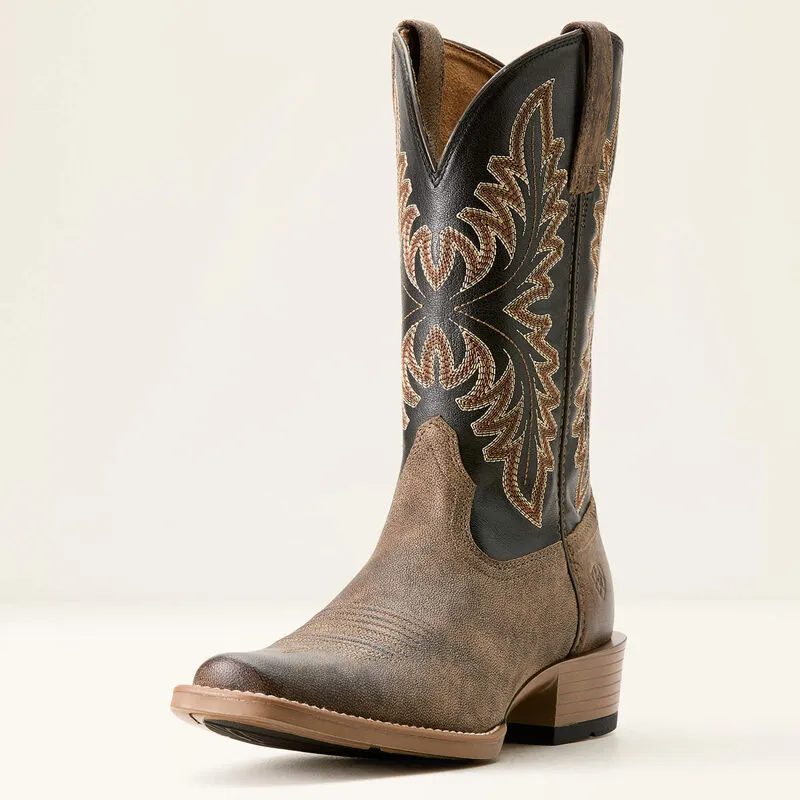 Ariat: Stone Black Renegade Cowboy Boot