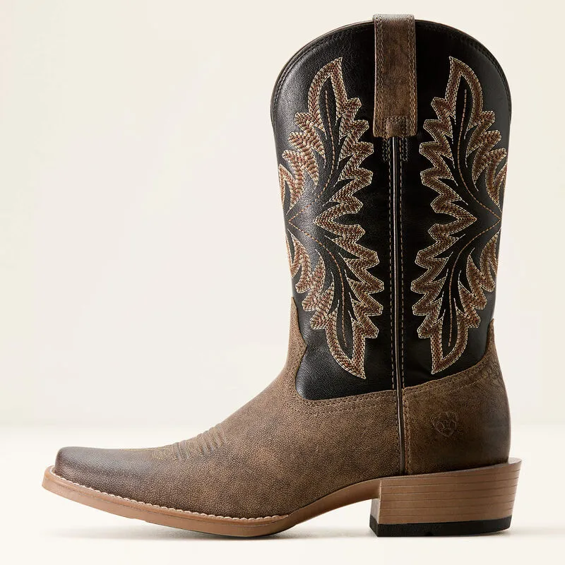 Ariat: Stone Black Renegade Cowboy Boot