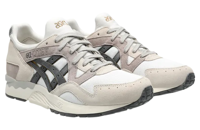 Asics gel-lyte v white / carbon