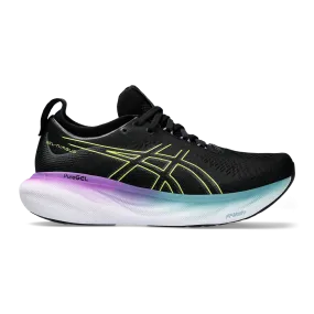 Asics Gel Nimbus 25 - Black - Glow Yellow