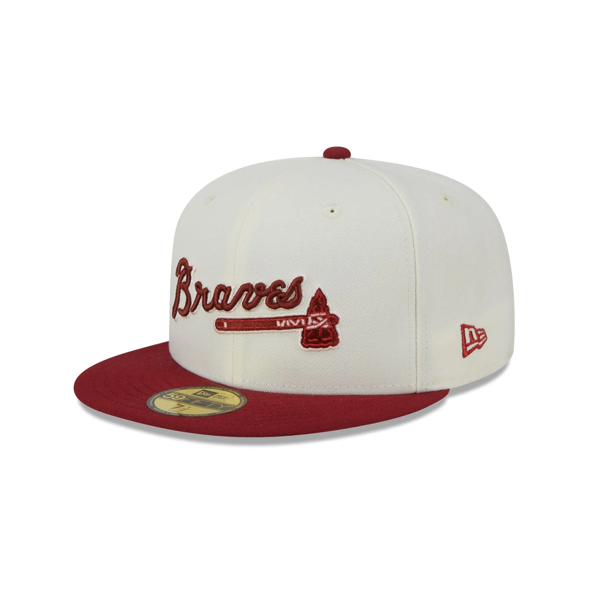 Atlanta Braves Be Mine 59FIFTY Fitted Hat