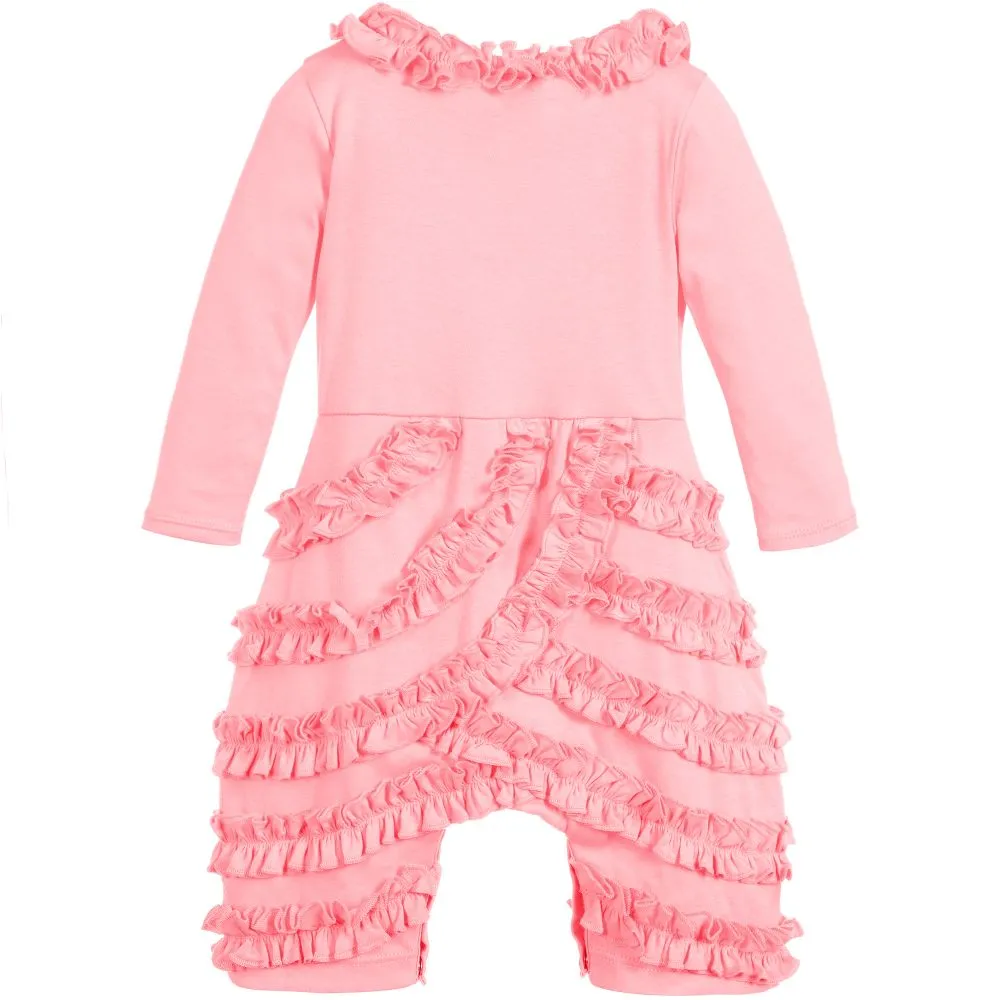 Baby Pink Pima Cotton Romper