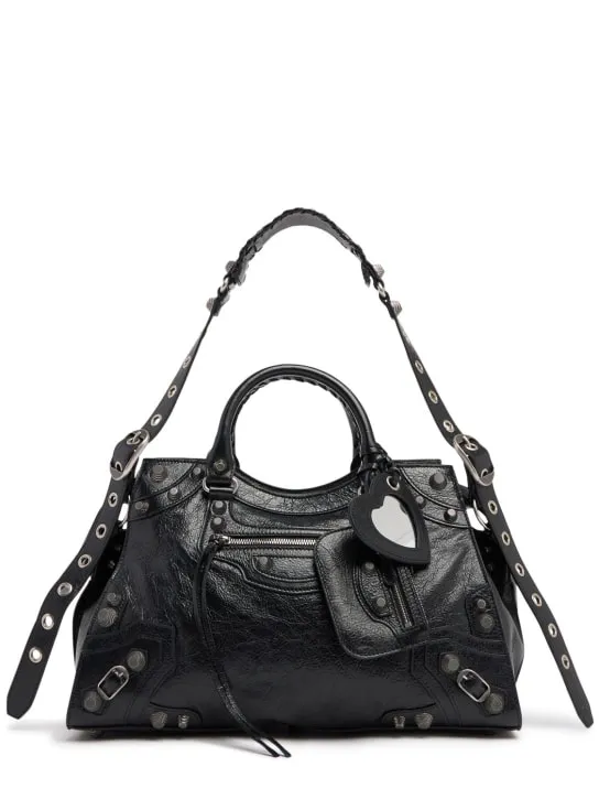 Balenciaga   Neo Cagole City leather shoulder bag 