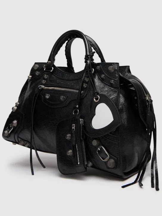 Balenciaga   Neo Cagole City leather shoulder bag 