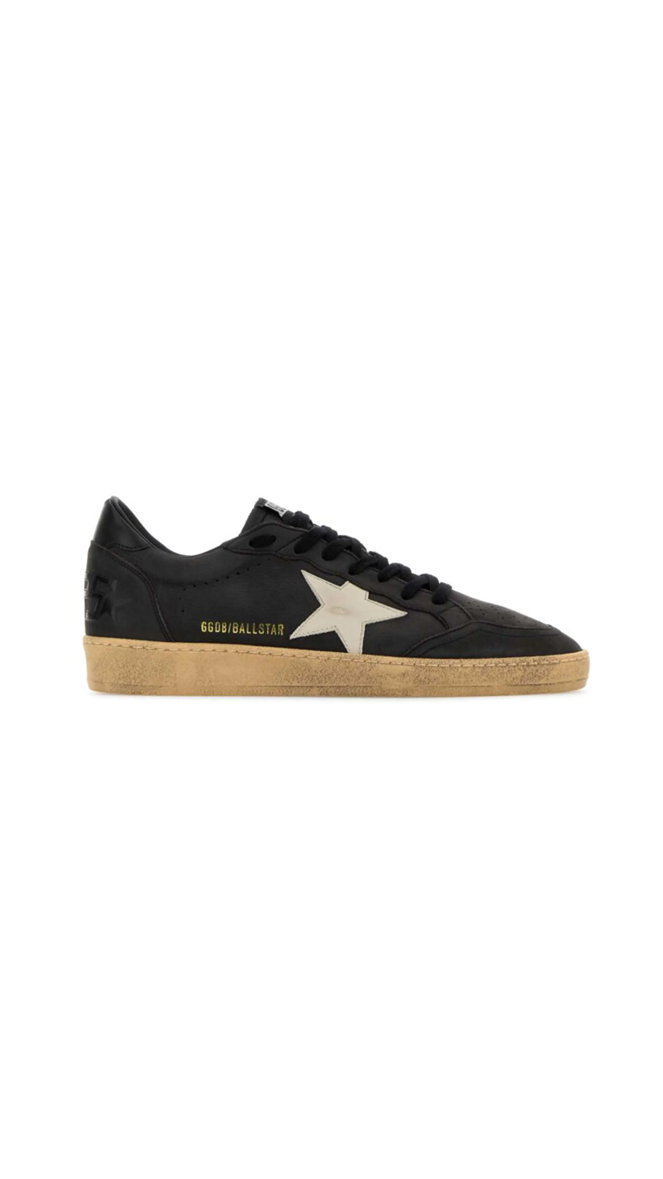 Ball Star Sneakers - Black