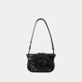 Balmain  Blaze Shoulder Bag - Balmain - Leather - Black