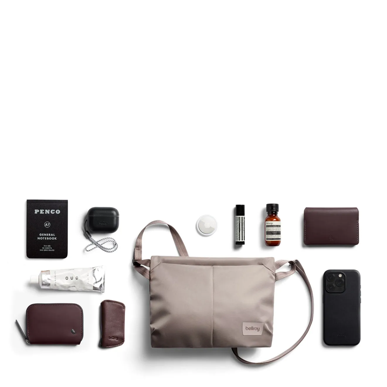 Bellroy Laneway Sacoche Bag Fawn