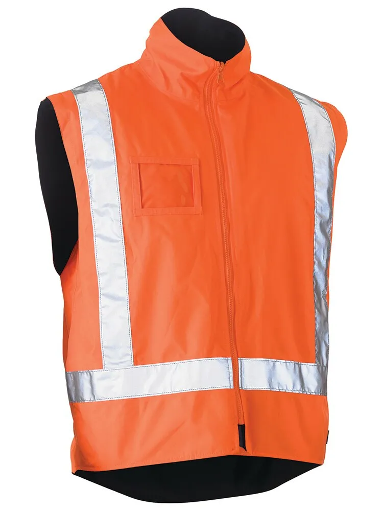 Bisley Workwear BJ6974XT X Taped 4 In 1 Rain Jacket - Railway Orange - XS