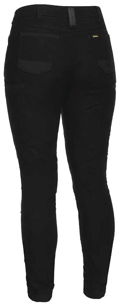 Bisley Workwear Flex & Move BPL6022 Pants - Women - Stretch - Shield - Cotton - Black - 6