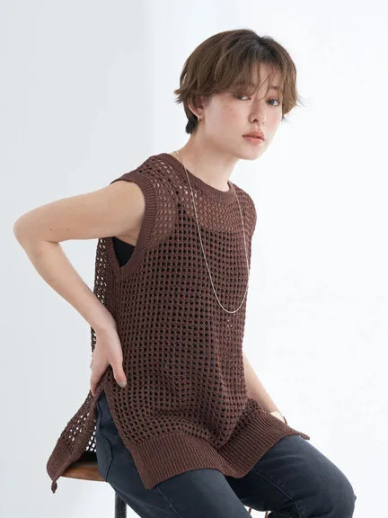 Bobo Tokyo Pluto Blend Mesh Vest