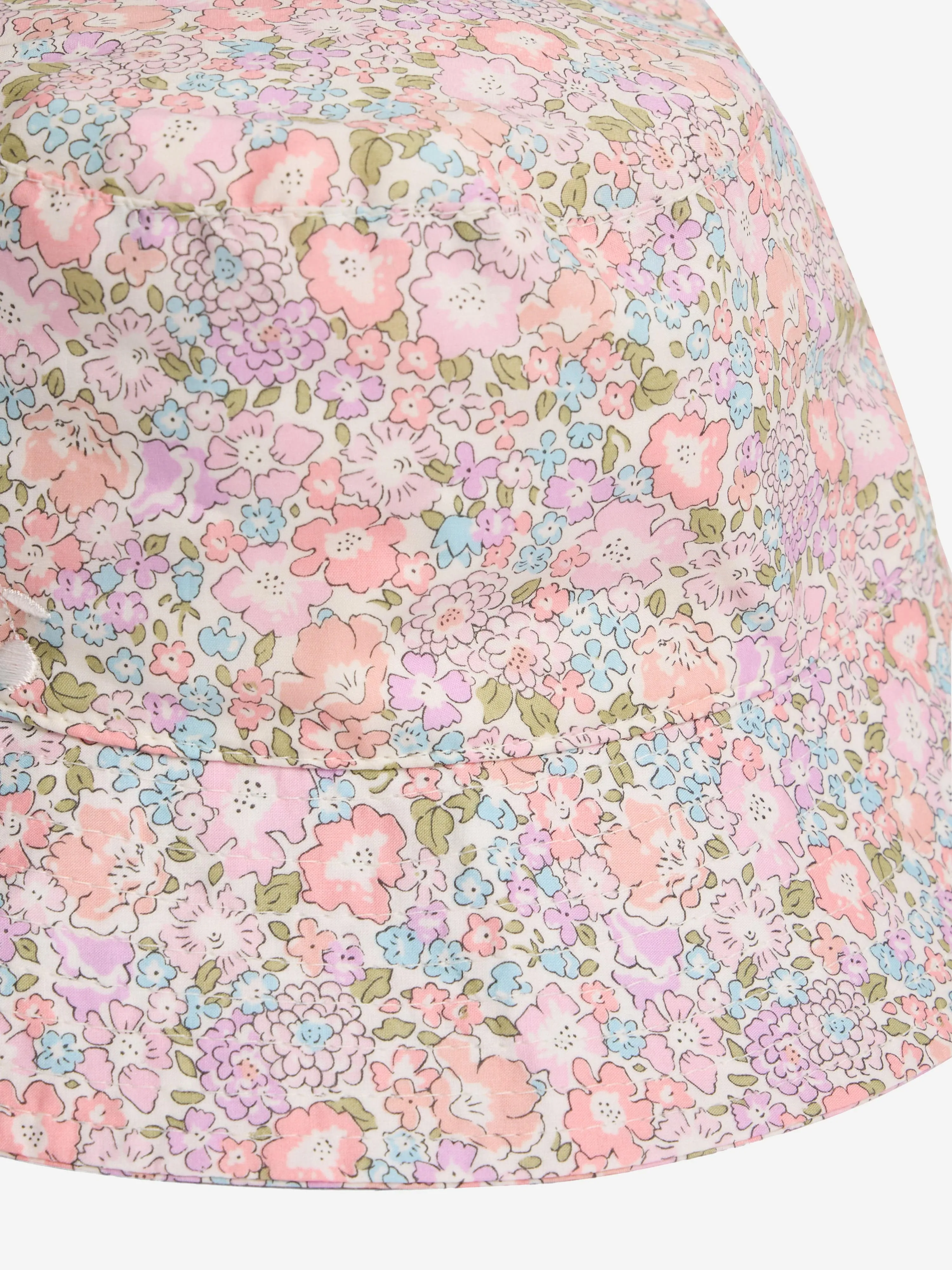 Bonpoint Girls Floral Theana Hat in Multicolour