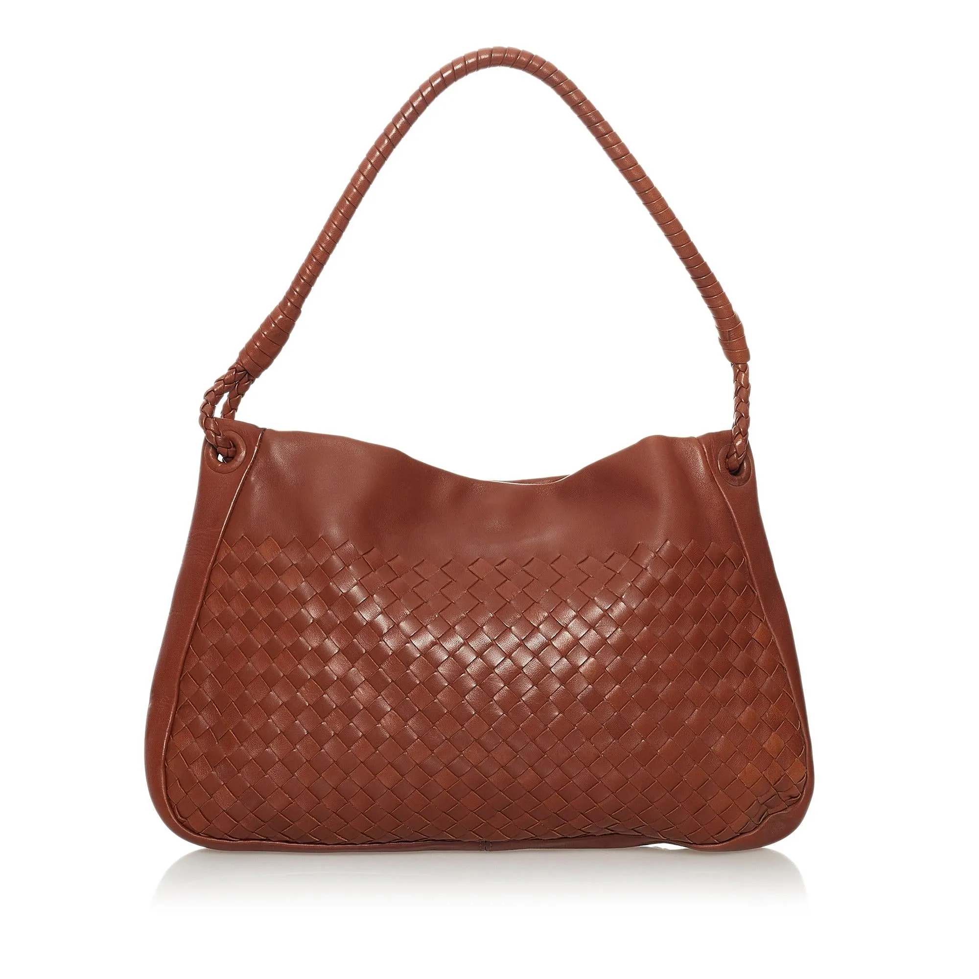 Bottega Veneta Intrecciato Leather Shoulder Bag