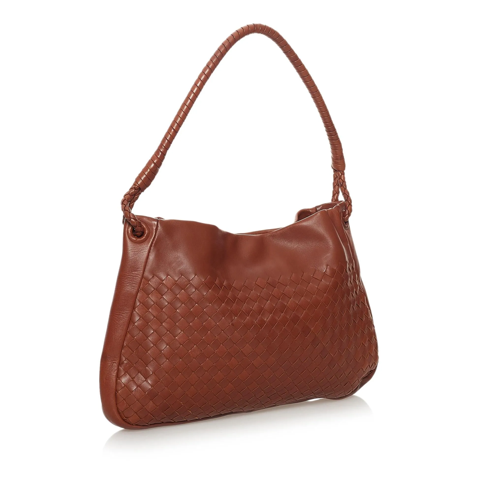 Bottega Veneta Intrecciato Leather Shoulder Bag