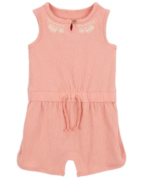 Carter's / OshKosh Baby Embroidered Floral Romper