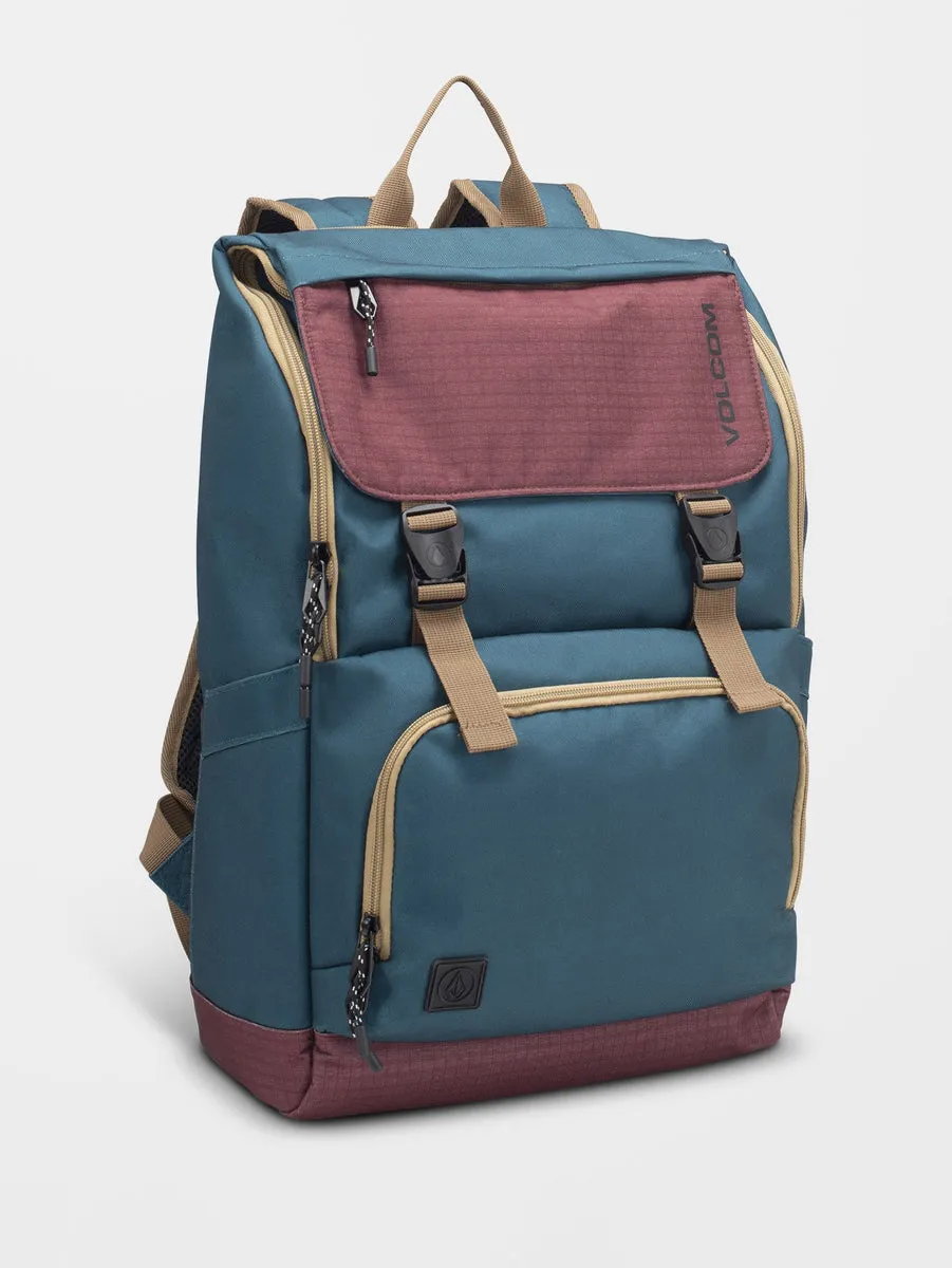 Charter Fold Over Backpack - Merlot