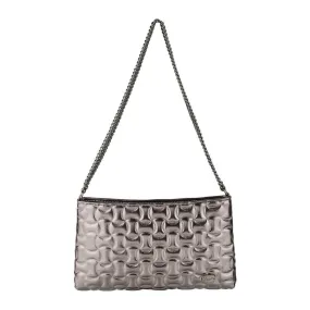 Cheemo Women Gun-Metal Shoulder Bag