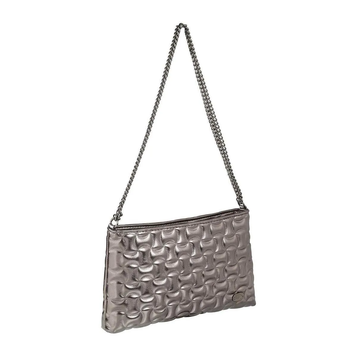 Cheemo Women Gun-Metal Shoulder Bag