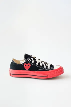 Comme des Garons PLAY Converse Red Sole Low Top