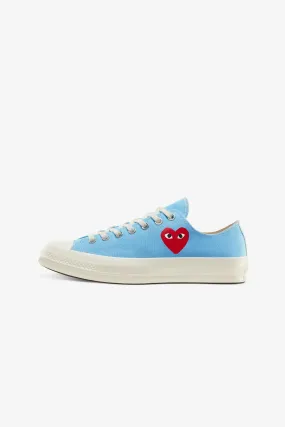 Comme des Garons x Converse Chuck '70 Low (Bright Blue)