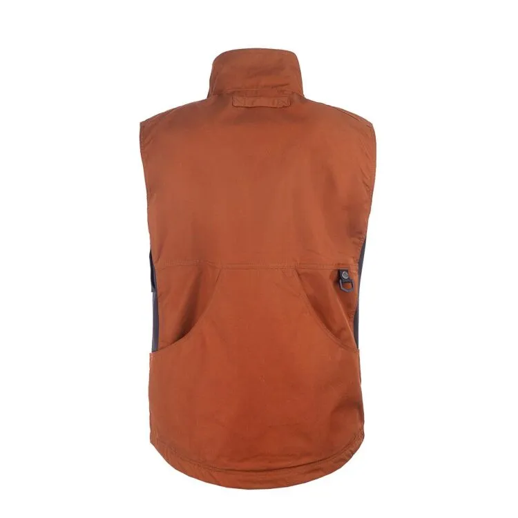 Competition vest men Burnt orange