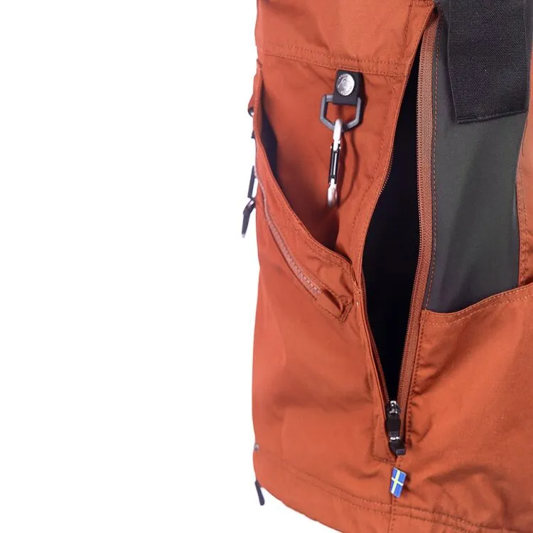 Competition vest men Burnt orange