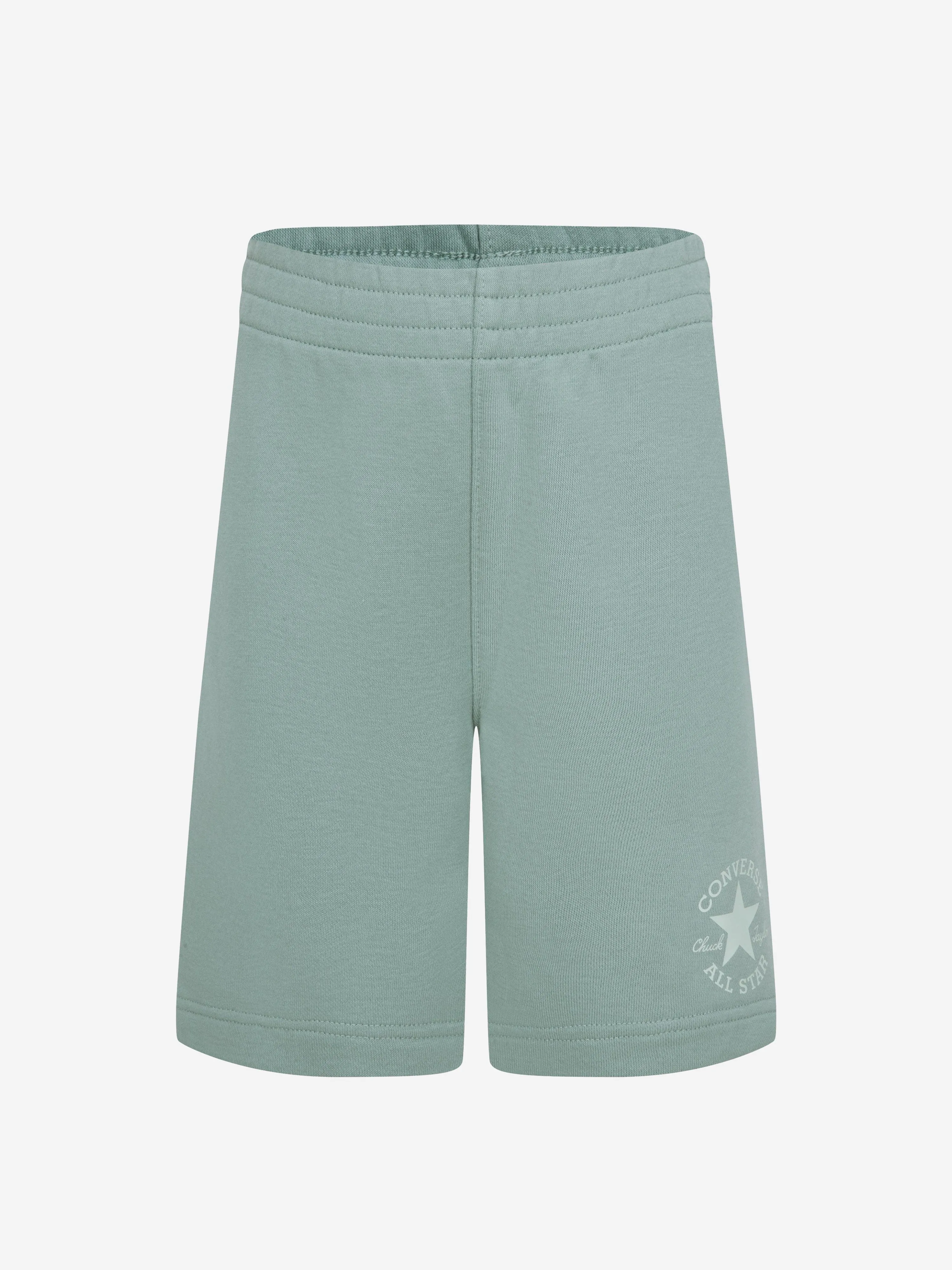 Converse Boys AOP T-Shirt And Short Set in Green