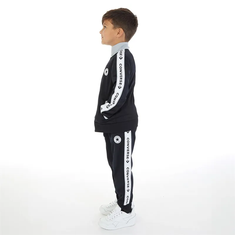 Converse Boys Chuck Tricot Tracksuit Black (Wolf Grey)