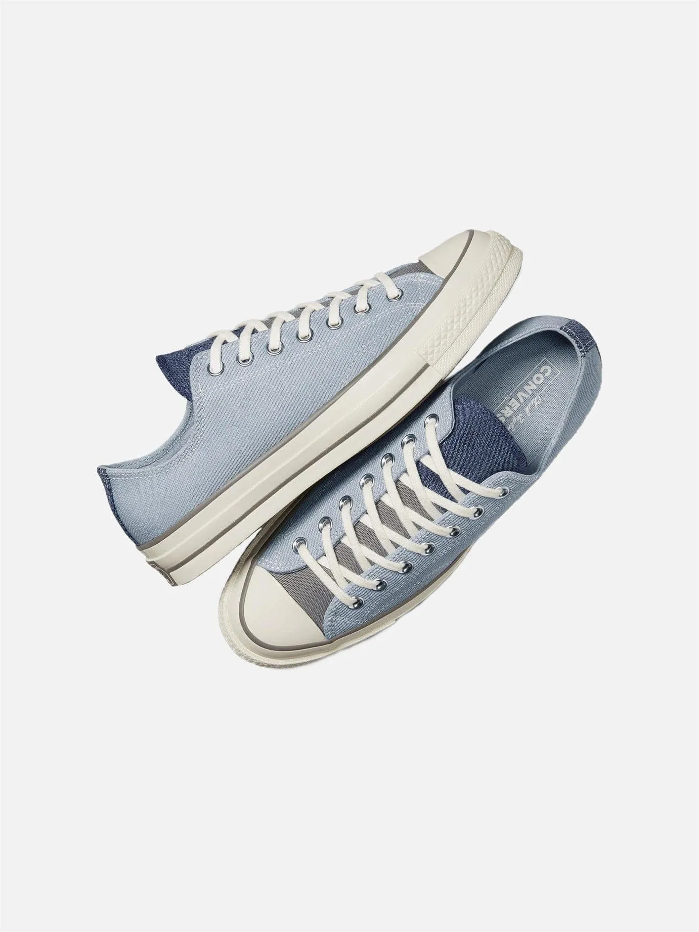 CONVERSE Chuck 70 Low Crafted Patchwork - Blue