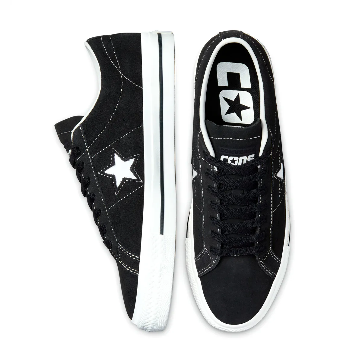 CONVERSE CONS - ONE STAR PRO - BLACK/WHITE