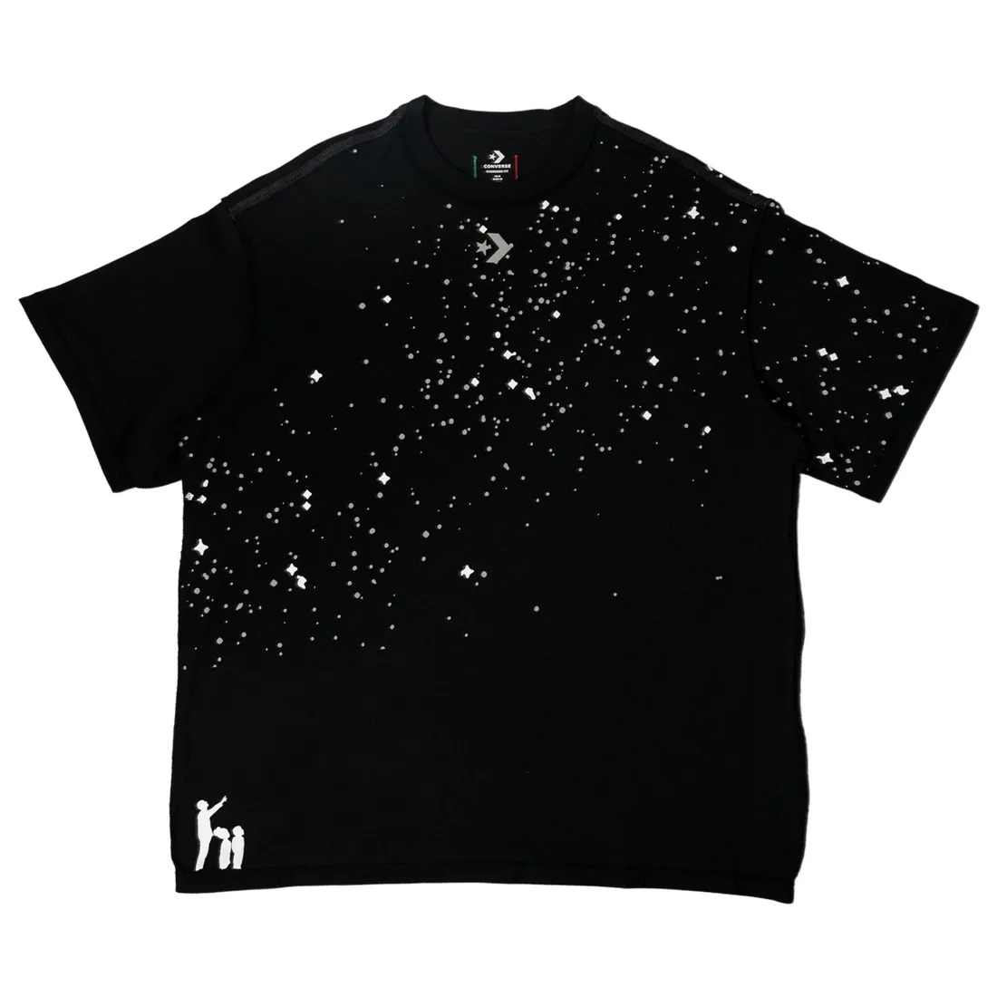 Converse x Barriers Men Court Ready Crossover Tee (black)