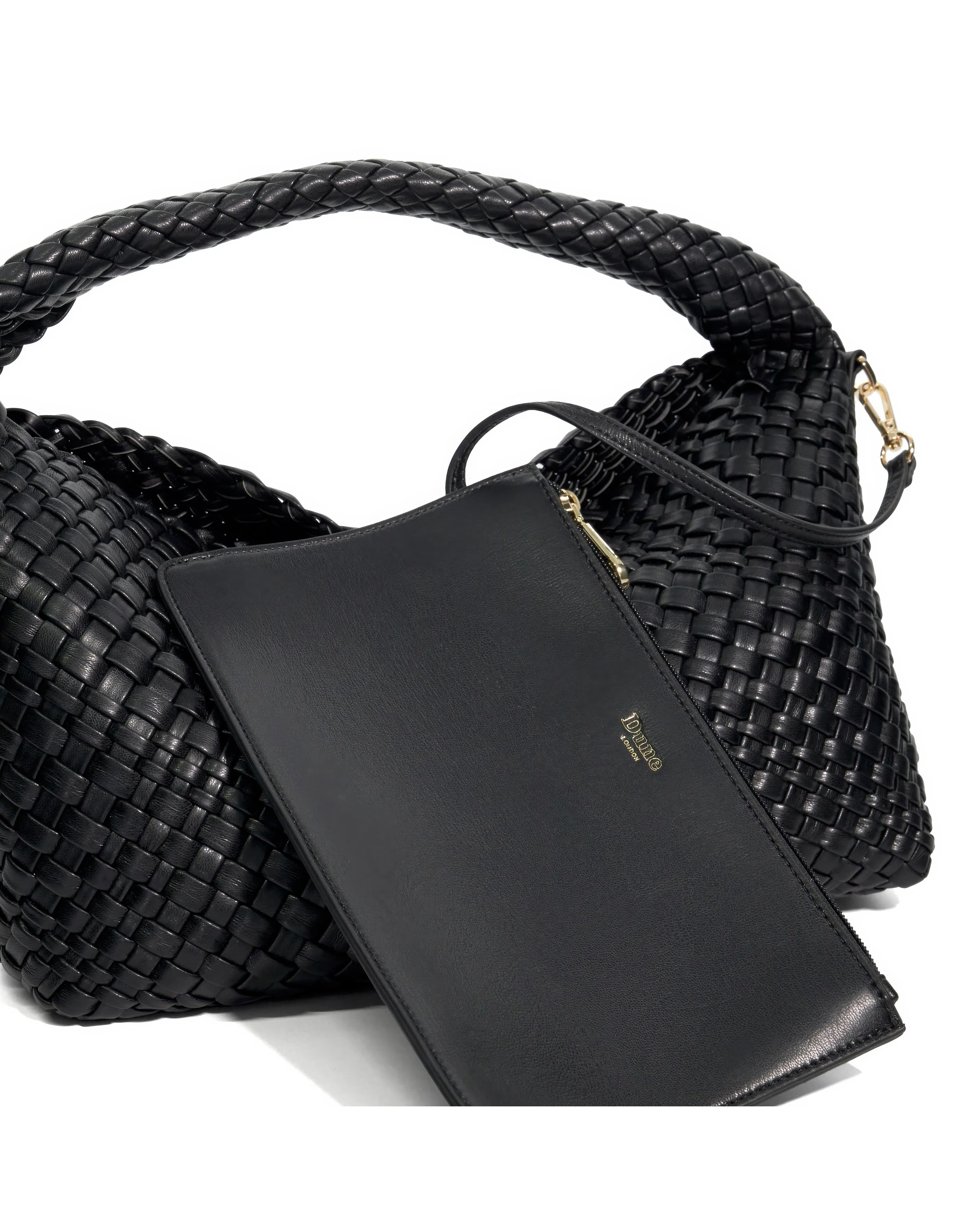 Dune Black Deliberate Shoulder Bag | Simply Be