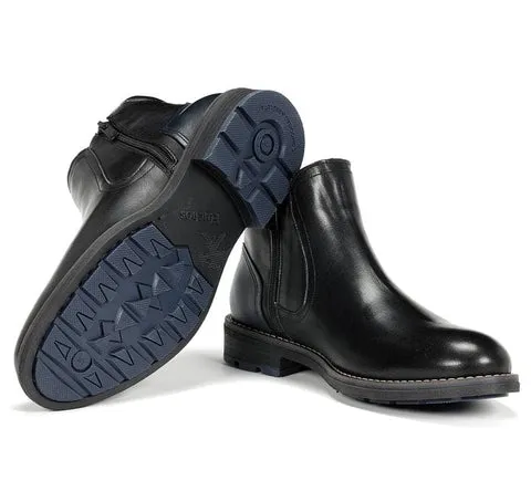 Fluchos Mens Terry Boot- Habana Negro