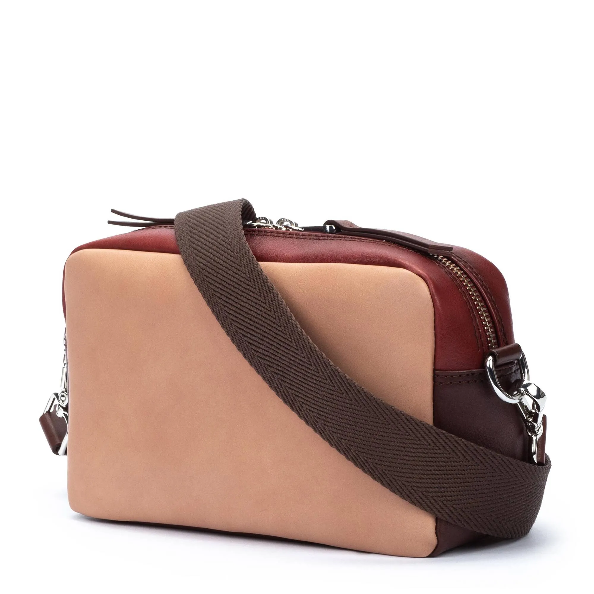 FOZ Two-tone shoulder bag