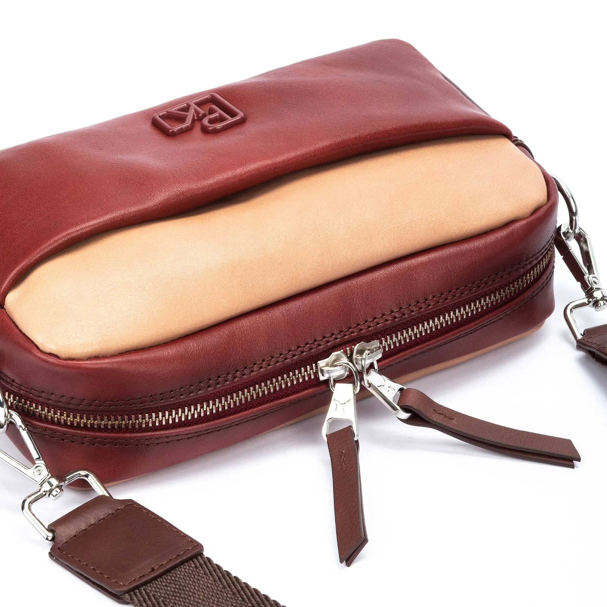 FOZ Two-tone shoulder bag