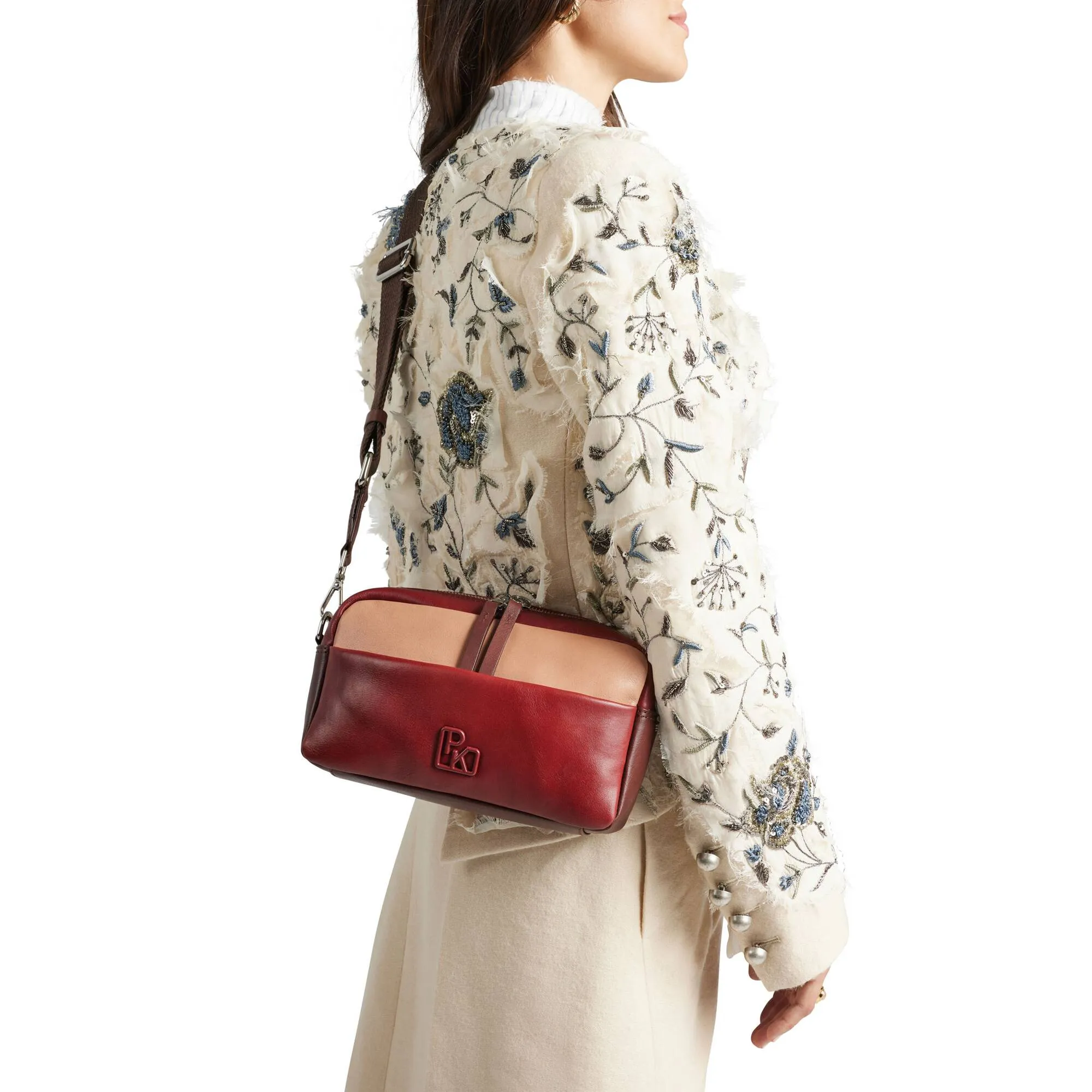 FOZ Two-tone shoulder bag