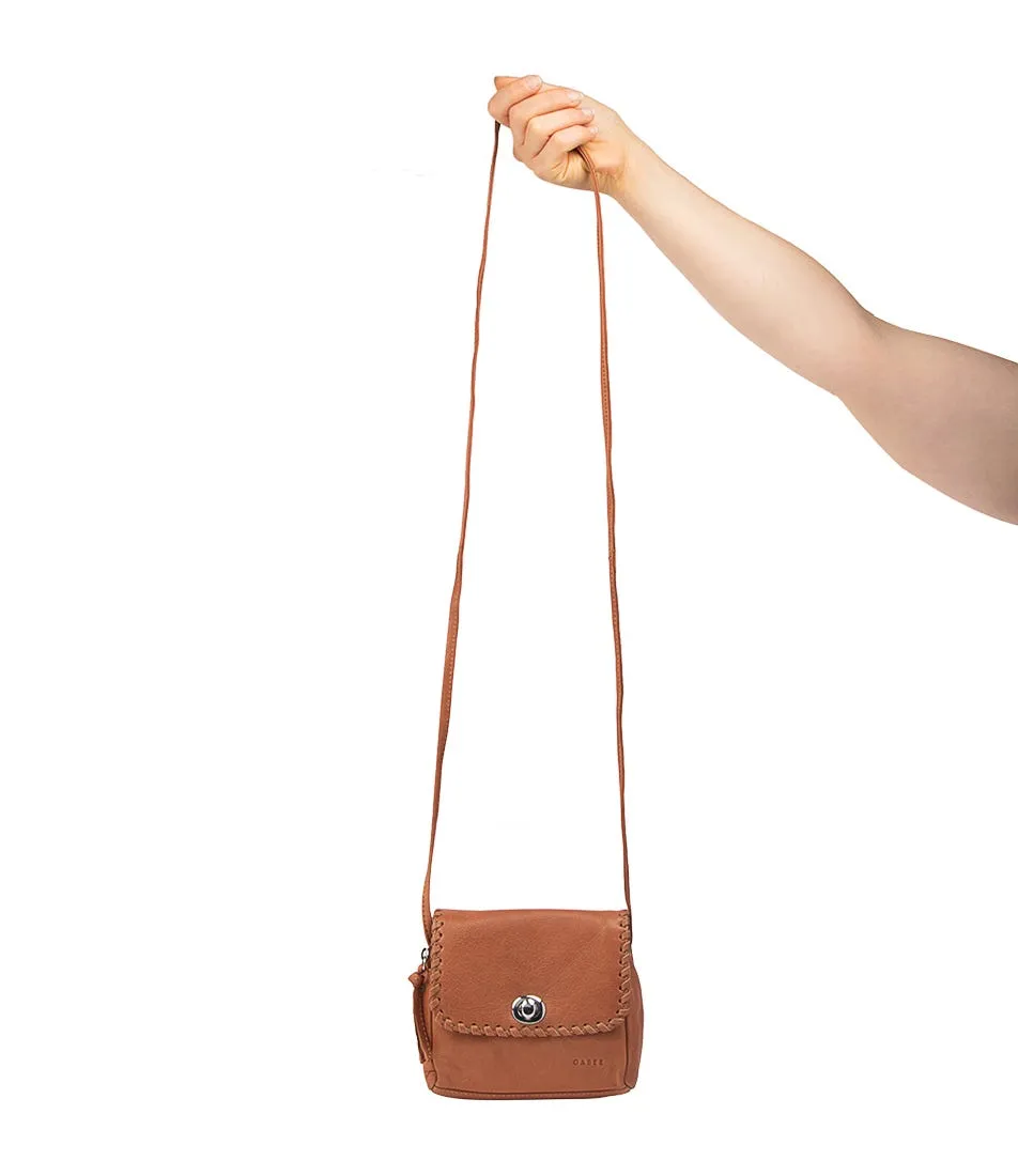 GABEE Tyla Tan Leather Bag