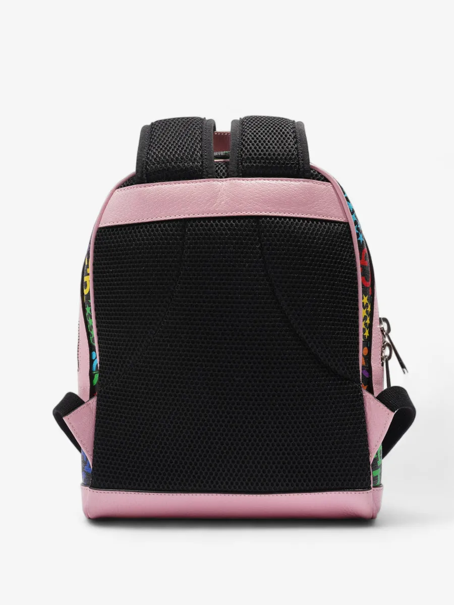 GG Supreme Psychedelic Backpack Black / Pink / Blue Small