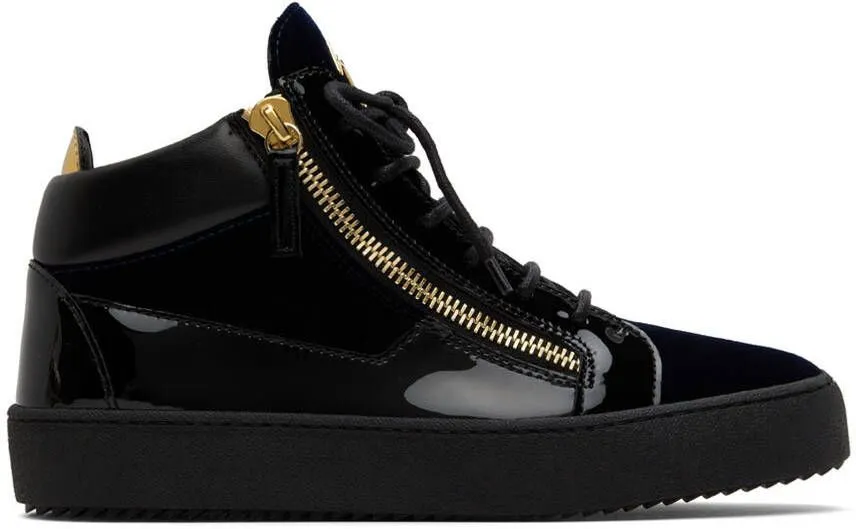 Giuseppe Zanotti Black Kriss Sneakers