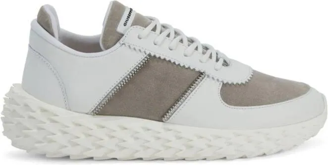 Giuseppe Zanotti Urchin panelled sneakers White