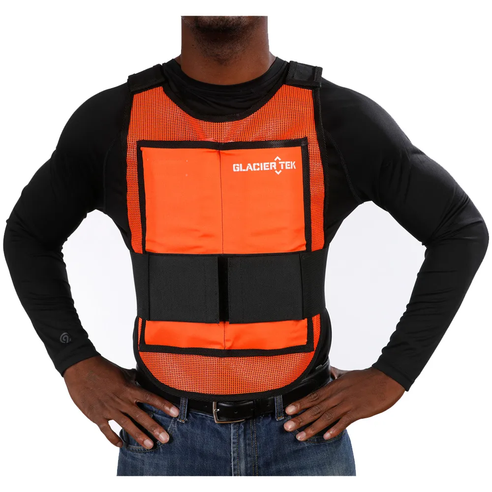 Glacier Tek Classic Cool Safety Vest With Comfort Pack