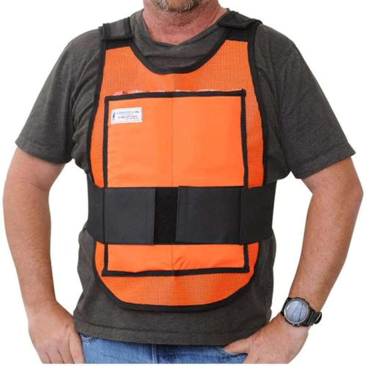 Glacier Tek Classic Cool Safety Vest With Comfort Pack