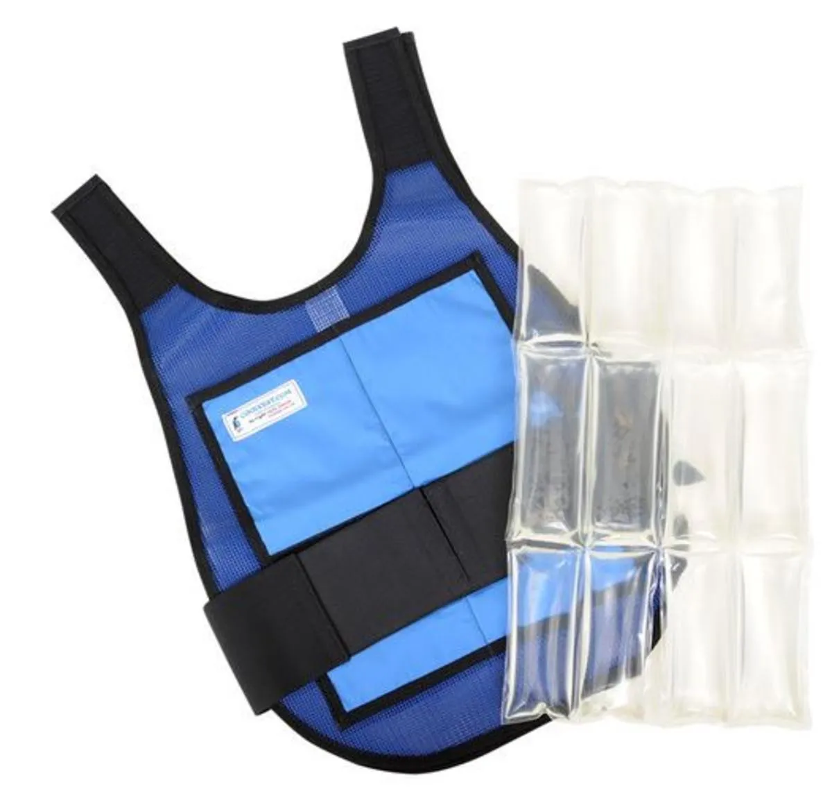 Glacier Tek Classic Cool Safety Vest With Comfort Pack