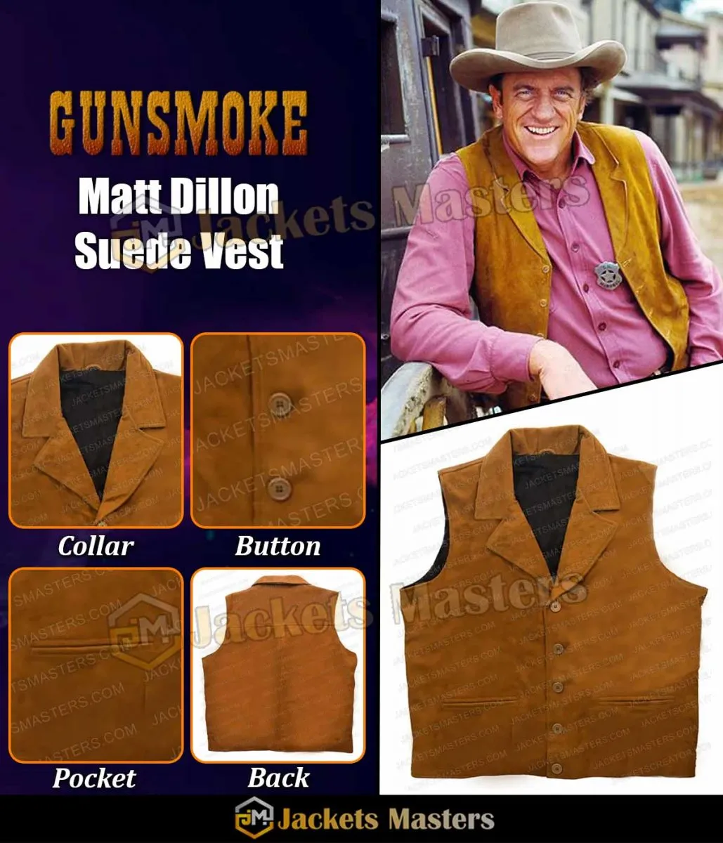 Gunsmoke James Arness Vest