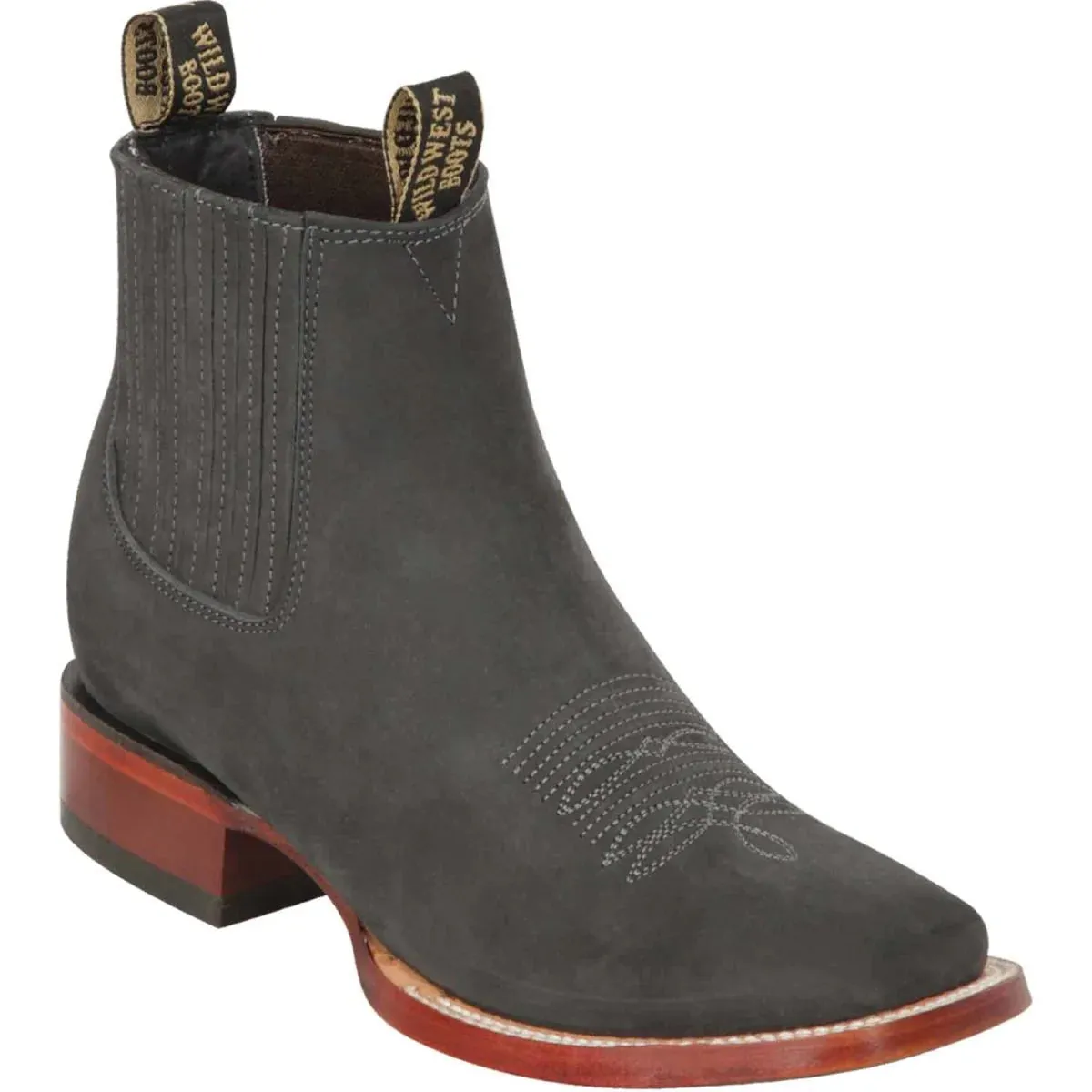 H-82 Wild West Boot Men's Suede Short Boot