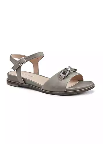 Hotter Modena Grey Women’s Sandals | Grattan