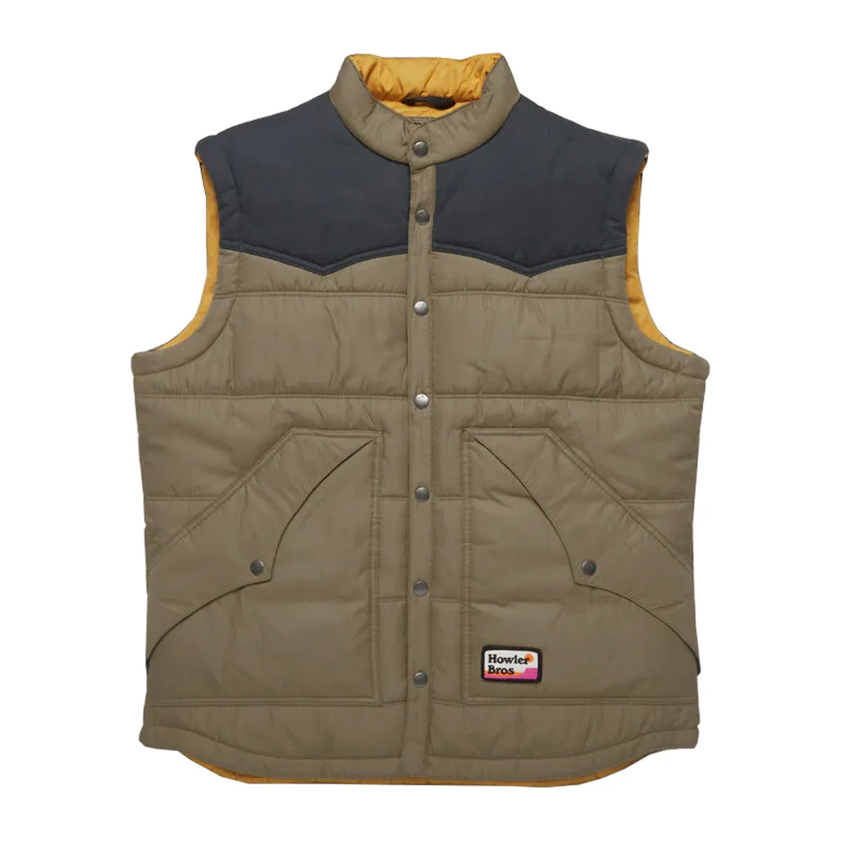 Howler Bros Rounder Vest Mountain Green / Antique Black