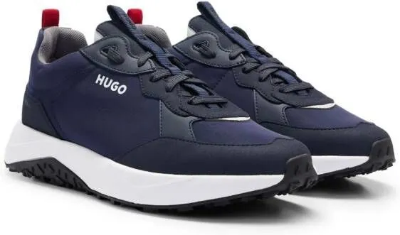 HUGO Kane lace-up sneakers Blue